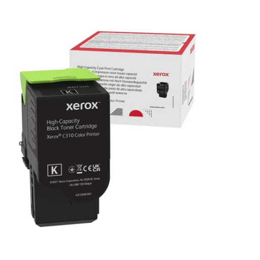 006R04364 Genuine Xerox Black High Capactiy Toner Cartridge, Xerox C310 & C315 Color Printer – – Laser – Xerox