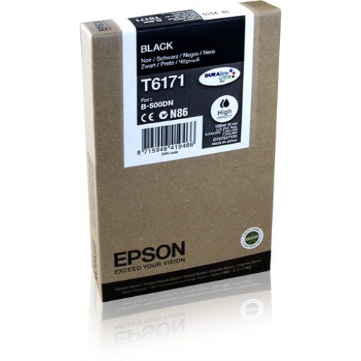 T617100 Epson High Capacity Black Original Ink Cartridge Epson