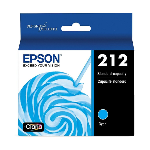T212220S Epson 212 Claria Cyan Original Ink Cartridge Epson