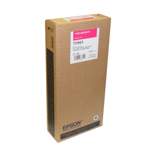T596300 EPSON ULTRACHROME HDR VIVID MAGENTA 350ML, STYLUS PR Epson