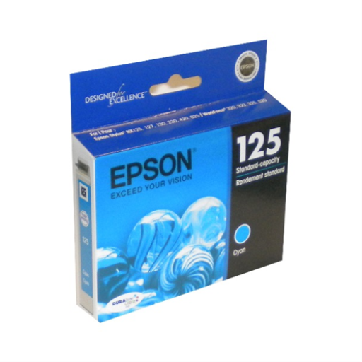 T125220S Epson 125 Cyan Original Ink Cartridge Epson