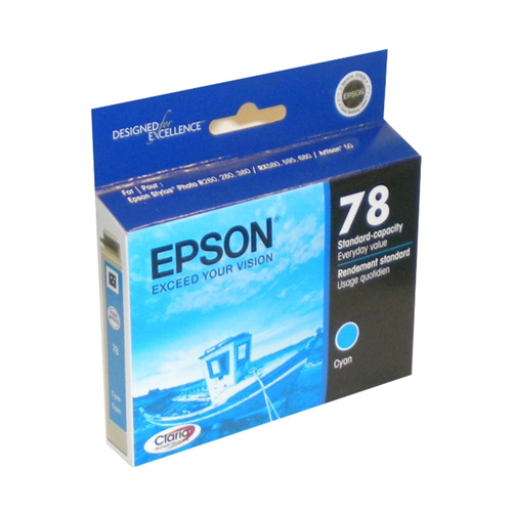 T078220S Epson  78 Cyan Original Ink Cartridge Epson