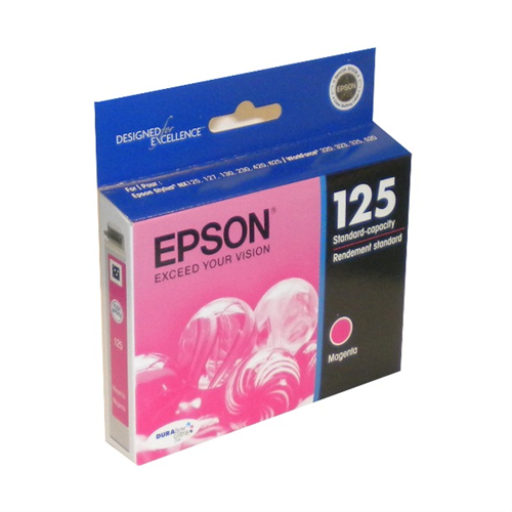 T125320S Epson 125 Magenta Original Ink Cartridge Epson