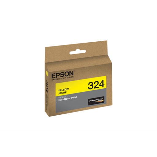 T324420 EPSON T324 ULTRACHROME HG2 Yellow Ink Cartridge, Sta Epson
