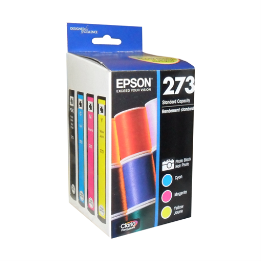 T273520-S Epson 273 Black and Color Original Ink Cartridge Epson
