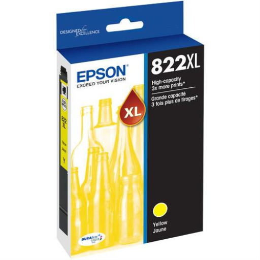 T822XL420-S Epson EPSON T822 High Capacity Yellow Ink Cartri Epson