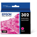 T302320S Epson 302 Magenta Original Ink Cartridge Epson