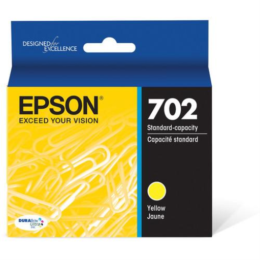 T702420S Epson 702 Yellow Original Ink Cartridge Epson