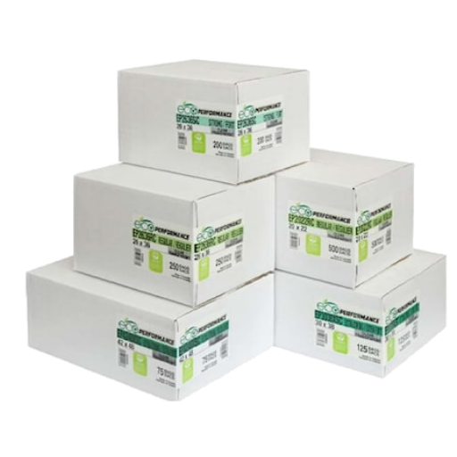 20 X 22 pk/500 Regular Black Inteplast Group W. Ralston