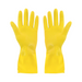 Rubber Gloves Flocklined? Yellow X-Large Extended Cuff - (12 pairs) Globe Commercial Products