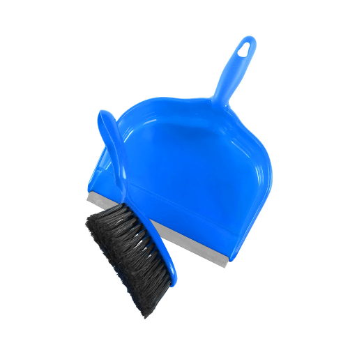 Clip-On Dust Pan and Brush Set Globe Commercial Products