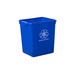 22 Gallon Curbside Recycling Bin Globe Commercial Products