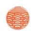 Anti-Splash EVA Urinal Screen - Orange Mango Globe Commercial Products