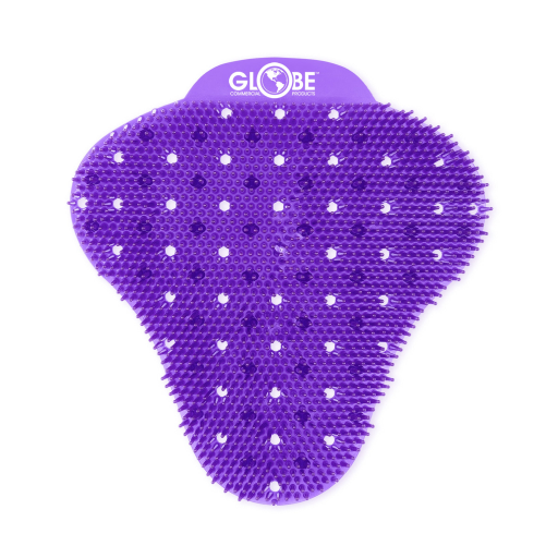 Aqu?s Heavy-Duty Anti-Splash Urinal Screens? Purple Lavender (pack of 2) Globe Commercial Products