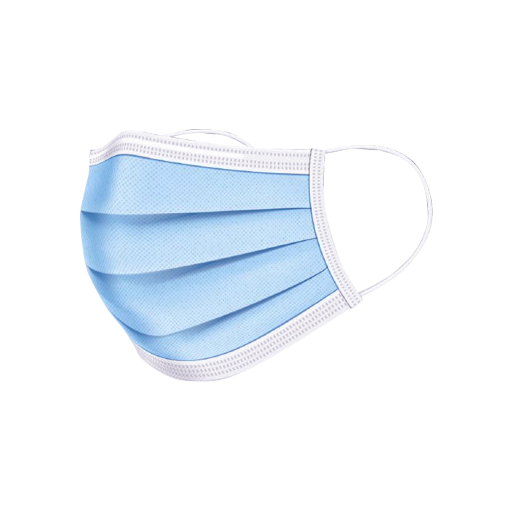 3-Ply Procedural Masks ASTM Level 3  (Box of 50) Globe Commercial Products