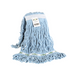 Syn-Pro? Synthetic Looped End Wet Mop Narrow Band Blue 12oz Bagged Globe Commercial Products