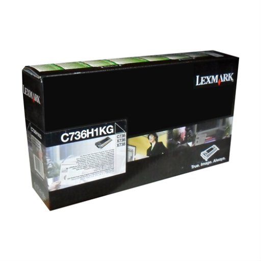 Lexmark C/X736,X738 Black Return Program 12K Toner Cartridge Lexmark