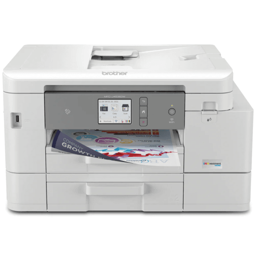 MFCJ4535DWXL Brother INKvestment Tank All-in-One Colour Inkjet Printer – – Printers and Scanners – Brother