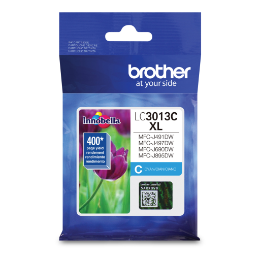 Brother LC3013CS Cyan Ink Cartridge, Super High Yield Brother