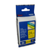 Brother Genuine TZe651 Black on Yellow Laminated Tape for P-touch Label Makers, 24 mm wide x 8 m long Brother