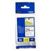 Brother Genuine TZe-S251 Black on White Extra Strength Adhesive Tape for P-touch Label Makers, 24 mm wide x 8 m long Brother