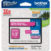 Brother Genuine TZEMQP35 White Print on Berry Pink Tape for P-touch Label Makers, 12 mm wide x 4 m long Brother