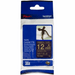 Brother Genuine TZERN34 Decorative Gold on Navy Blue Satin Ribbon for P-touch Label Makers, 12 mm wide x 4 m long Brother