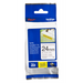 Brother Genuine TZe-S251 Black on White Extra Strength Adhesive Tape for P-touch Label Makers, 24 mm wide x 8 m long Brother