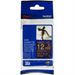 Brother Genuine TZERN34 Decorative Gold on Navy Blue Satin Ribbon for P-touch Label Makers, 12 mm wide x 4 m long Brother