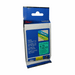 Brother Genuine TZe731 Black on Green Laminated Tape for P-touch Label Makers, 12 mm wide x 8 m long Brother