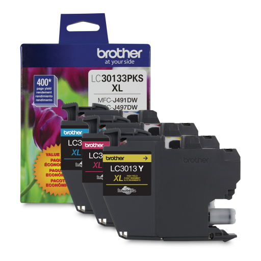 Brother LC30133PKS Colour Ink Cartridges, Super High Yield Brother