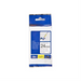 Brother Genuine Tze-FX251 Black on White Flexible ID Laminated Tape for P-touch Label Makers, 24 mm wide x 8 m long Brother