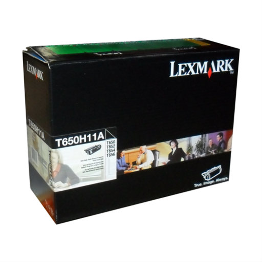 T650H11A Lexmark T650, T/X652, 654, X651, 656, 658 Return Programme 25K Print Cartridge Lexmark