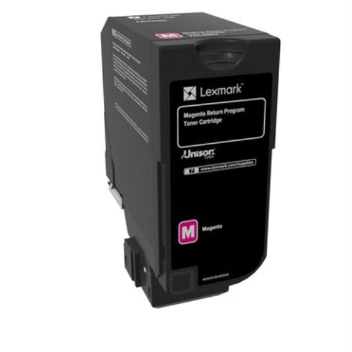 74C10M0 Lexmark CS720,CS/CX725 Magenta Return Program 3K Toner Cartridge Lexmark