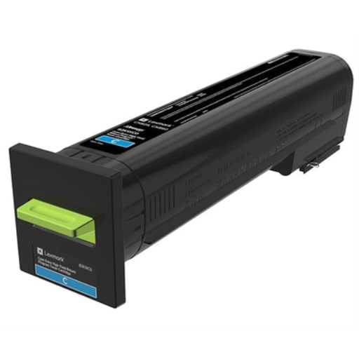 82K1XC0 Lexmark CX825, CX860 Cyan Extra High Yield Return Lexmark