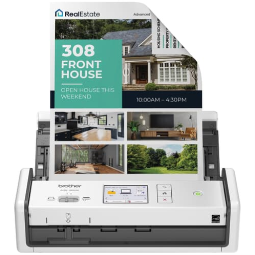 Brother Wireless Compact Scanner - Touchscreen (Replaces ADS1700W) – – Printers and Scanners – Brother