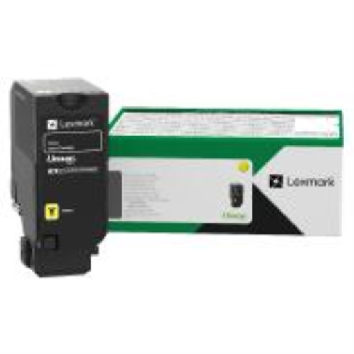 Lexmark CS/CX730 Yellow Return Programme 10.5K Toner Cartridge Part no.: 71C1HY0 – – Toners – Lexmark