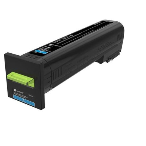 Lexmark CS/CX820,CX825,860 Cyan Return Program 22K Toner Cartridge – – Toners – Lexmark