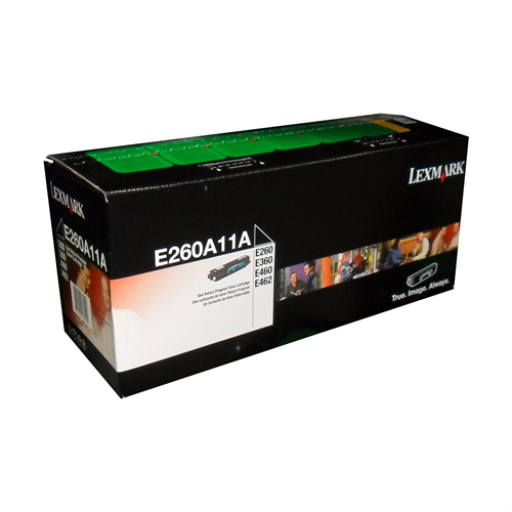 Lexmark E260, 360, 460, 462 Return Programme 3.5K Toner Cartridge Part no.: E260A11A – – Toners – Lexmark