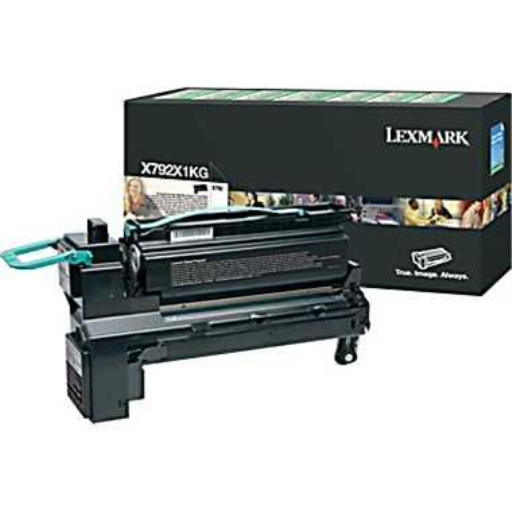 Lexmark X792 Black Return Program 20K Print Cartridge – – Toners – Lexmark