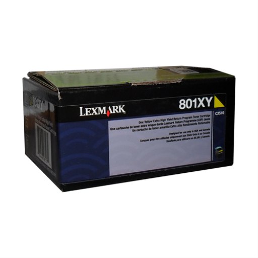 Lexmark CX510 Yellow Return Program 4K Toner Cartridge – – Toners – Lexmark