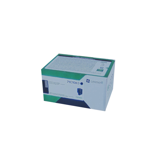 Lexmark CS/CX730, 735 Black Return Programme 5K Toner Cartridge Part no.: 71C10K0 – – Toners – Lexmark