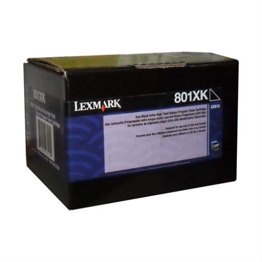Lexmark CX510 Black Return Program 8K Toner Cartridge – – Toners – Lexmark