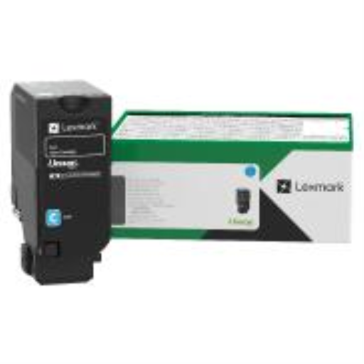 Lexmark CS/CX730 Cyan Return Programme 10.5K Toner Cartridge Part no.: 71C1HC0 – – Toners – Lexmark