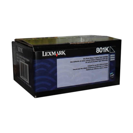 Lexmark CX310,410,510 Black Return Program 1K Toner Cartridge – – Toners – Lexmark