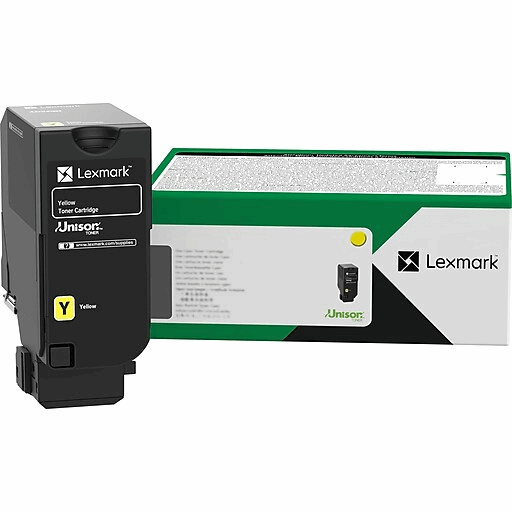 Lexmark CS735de/CS737dze Yel Toner 12.5k return pro – – Toners – Lexmark