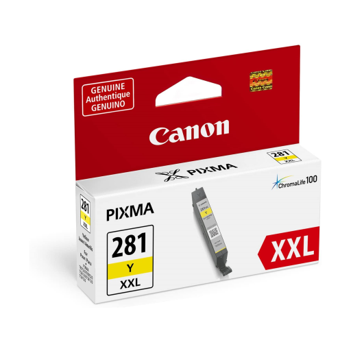 CLI-281XXL Yellow Ink SKU 1982C001 – – Inkjets – Canon