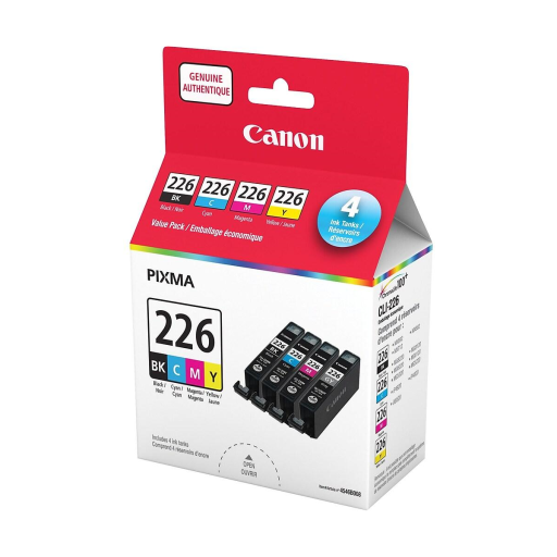 CLI-226 BK,C,M,Y Ink Value Pack – – Inkjets – Canon