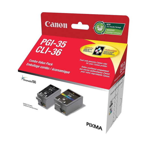 PGI-35 & CLI-36 Ink Value Pack SKU 1509B011 – – Inkjets – Canon