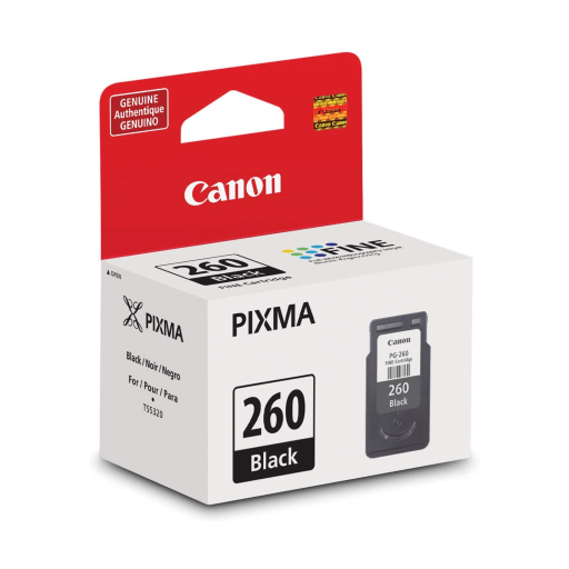 PG-260 Ink Cartridge – – Inkjets – Canon
